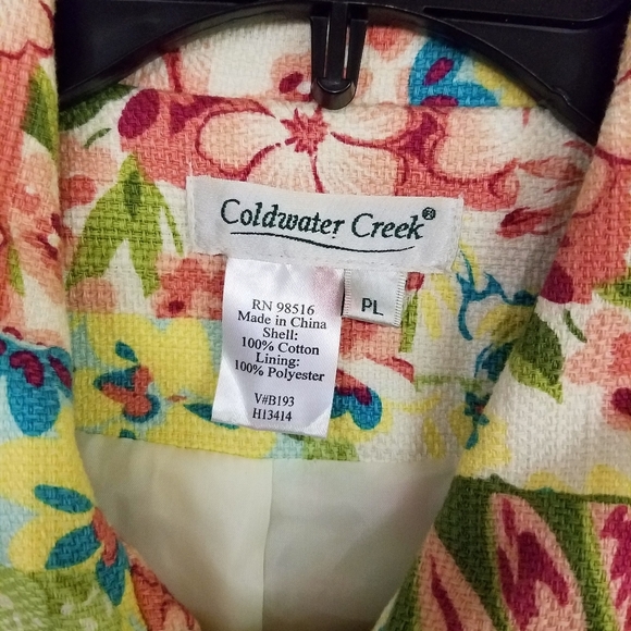 Cool water Creek Petite Large Spring Color Jacket - Picture 2 of 6